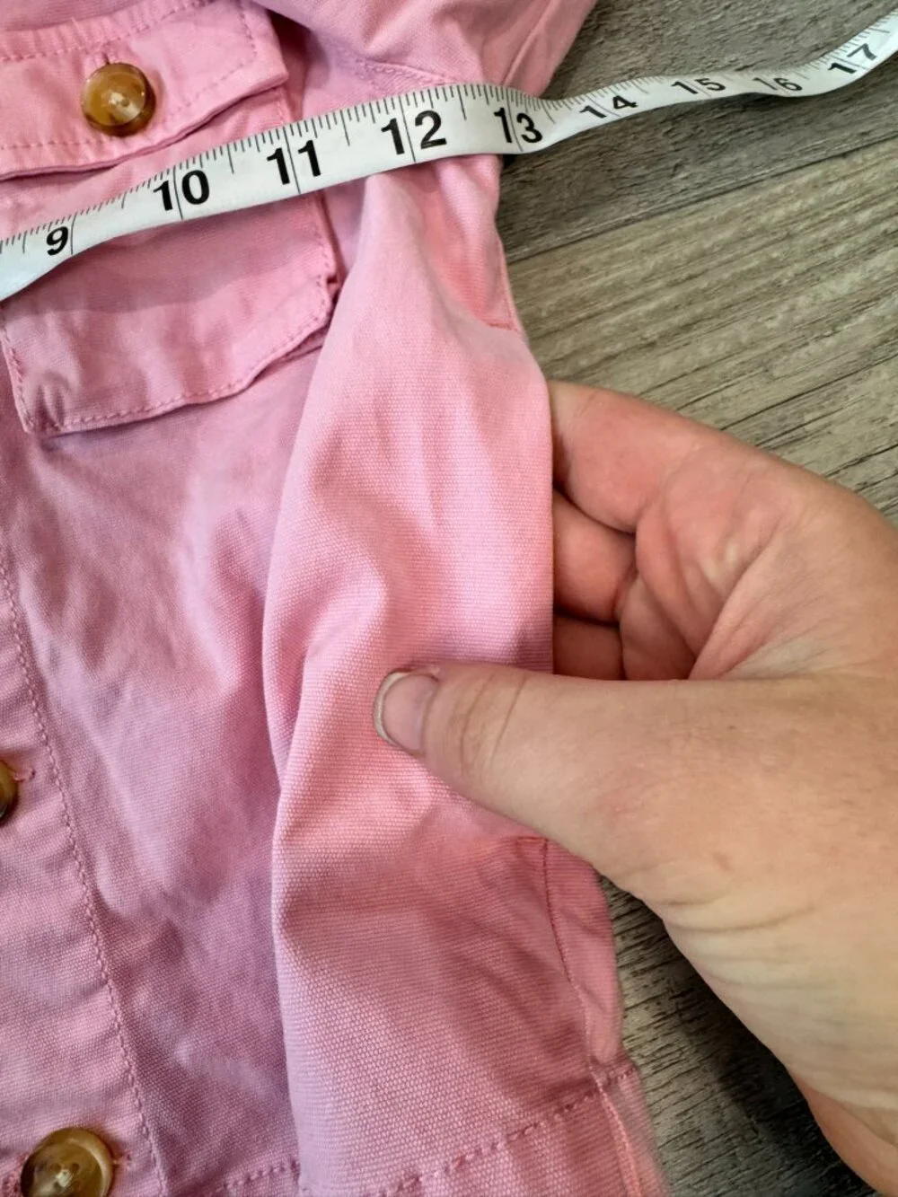 Mini Boden Girls Pink Cotton Button Front Jacket Size 3/4 Year M16
